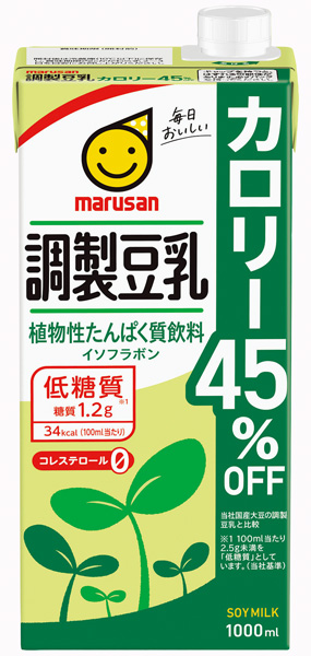 調製豆乳カロリー45%オフ