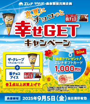 森永製菓　真夏にチョコっと幸せGETキャンペーン