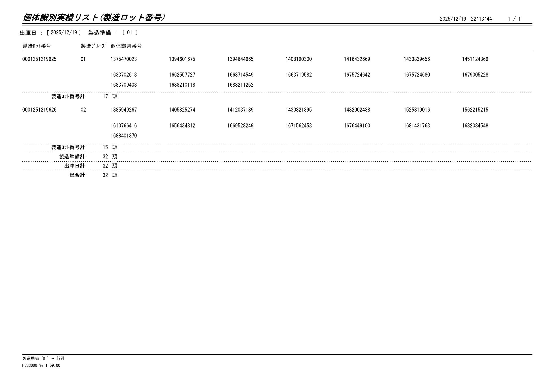 20251220 個体識別実績リスト（製造ロット番号）画像