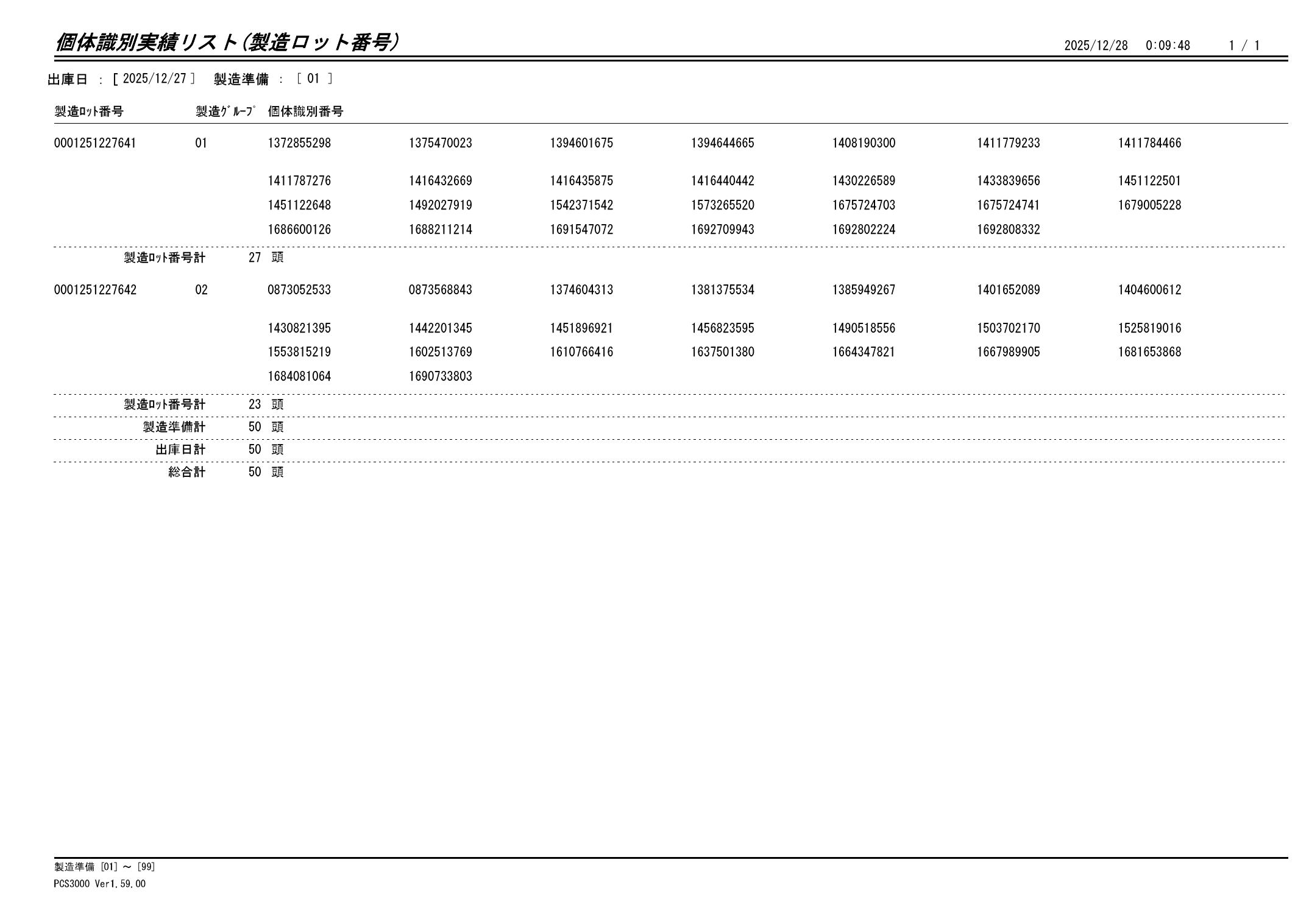 20251228 個体識別実績リスト（製造ロット番号）画像